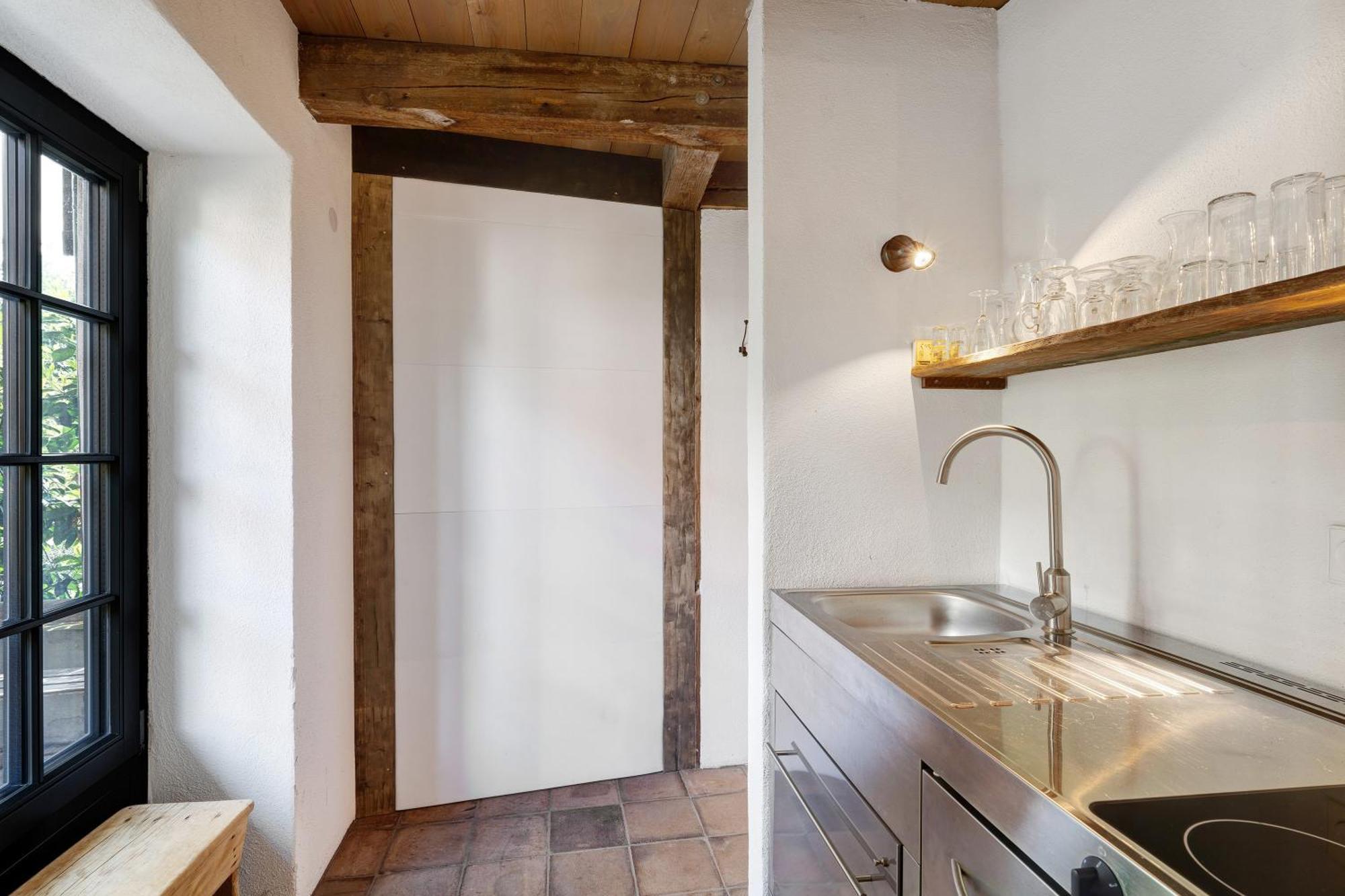 Ferienwohnung Loft Im Kuenstlerhaus Riegel Exterior foto