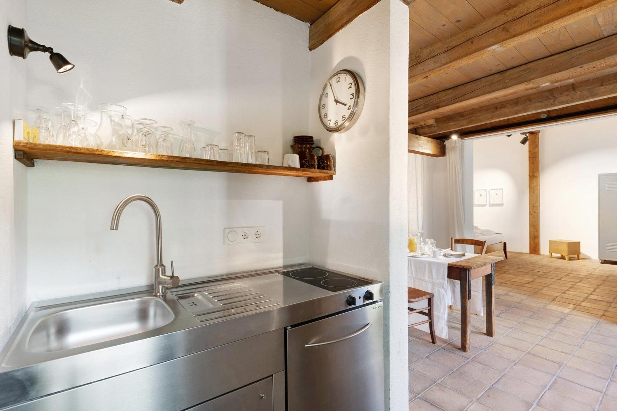 Ferienwohnung Loft Im Kuenstlerhaus Riegel Exterior foto